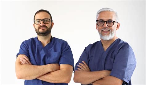foto de los doctores Ruben Luna y Felipe Bernal