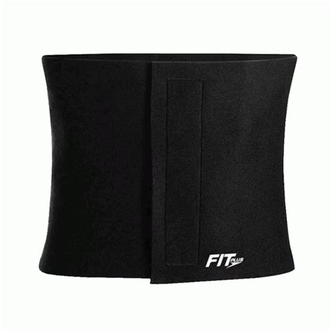 Imagen de una persona usando una faja de neopreno durante un entrenamiento de cardio