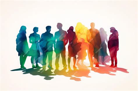 Ilustración que representa diversas siluetas de personas interactuando en un ambiente social o íntimo.