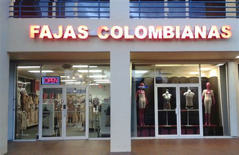 Fachada de la tienda Fajas Colombianas Rossy en Madrid