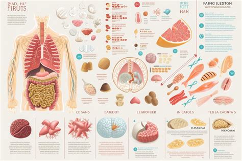 Infografía mostrando los diversos órganos y sistemas afectados por la deficiencia de carnitina