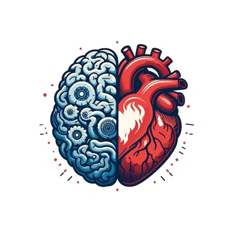 Ilustración representando el cerebro y el corazón, destacando los beneficios de las nueces.