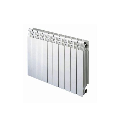 Imagen ilustrativa de un radiador de aluminio Ferroli Xian 600 N de varios elementos.