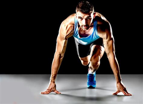 fotografía de un atleta en pleno entrenamiento de resistencia