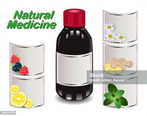 Ilustración de los diferentes ingredientes naturales y sus beneficios.