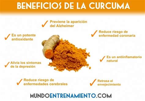 Infografía comparativa de los beneficios de la cúrcuma y la piperina.