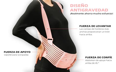Infografía comparando una faja tradicional y una faja de maternidad.