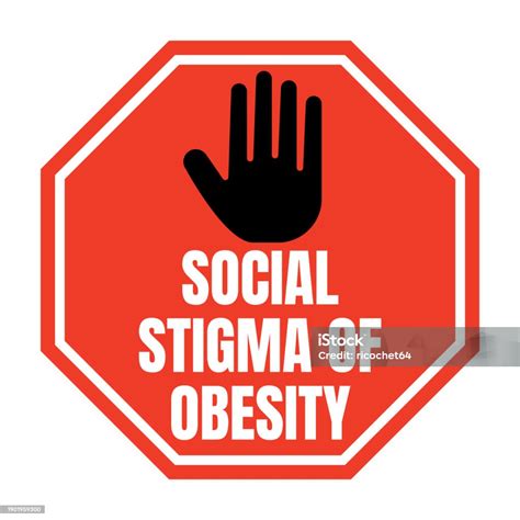 Ilustración que representa el estigma social asociado a la obesidad