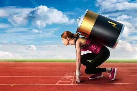 Ilustración de una persona con energía y vitalidad, resaltando el concepto de metabolismo activo.