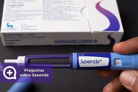 gráfico comparativo de la pérdida de peso entre Saxenda y placebo en estudios clínicos