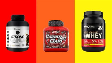 tabla comparativa de suplementos para ganar masa muscular con sus beneficios y dosis recomendadas