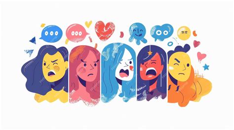 Ilustración que muestra la relación entre el estado de ánimo y el apetito