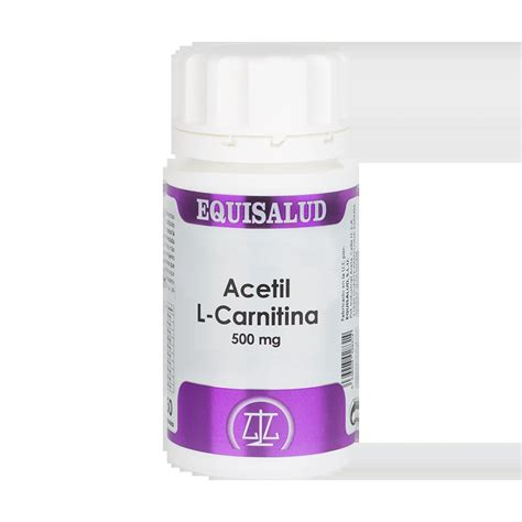 Representación molecular de la Acetil L-Carnitina