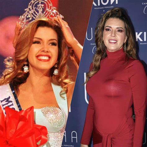 Alicia Machado en su etapa como Miss Universo