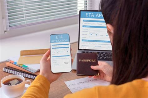 infografía sobre el proceso de solicitud de la ETA para Corea del Sur