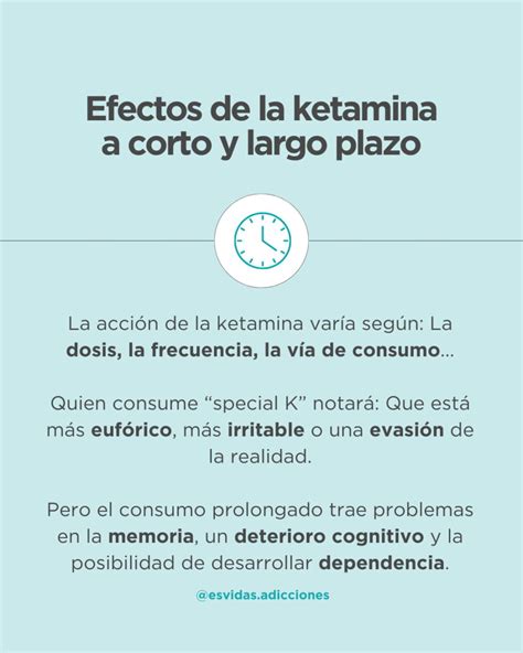 Infografía comparando los efectos de la ketamina a dosis bajas, medias y altas.