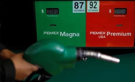 Gráfico comparativo de precios de gasolina Magna, Premium y Diésel entre diferentes estaciones en Oaxaca.