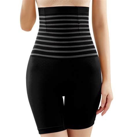 Diagrama mostrando cómo las braguitas moldeadoras alisan el vientre y las caderas.