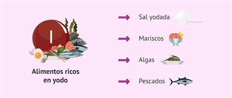 diagrama que muestra la relación entre la dieta baja en yodo, la TSH y la captación de yodo radioactivo