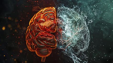 Gráfico comparativo de la actividad cerebral en ayuno y con comida