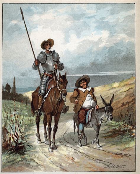 Ilustración de Sancho Panza