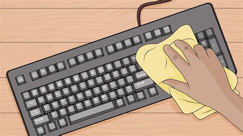 Limpieza de teclas de un teclado mecánico