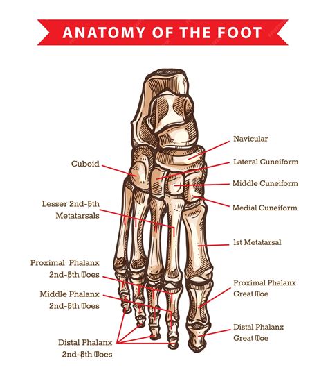 Esquema anatómico del pie humano, destacando los huesos metatarsianos y la articulación metatarsofalángica.