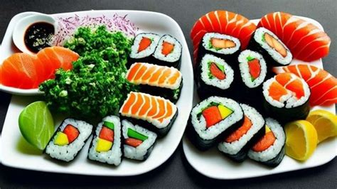 Ilustración de los orígenes del sushi y su evolución a lo largo del tiempo.