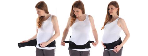 Ilustración mostrando el ajuste correcto de una faja en el cuerpo.