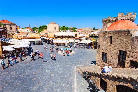 Vista de la Ciudad Vieja de Rodas