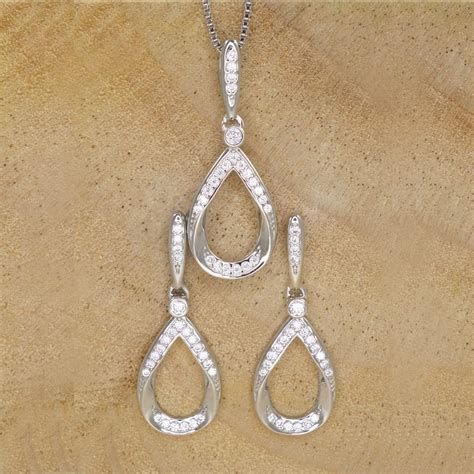 Colección de joyas de plata de ley 925