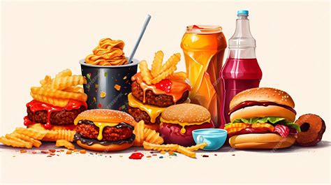 ilustración mostrando la relación entre el consumo de comida chatarra y el sedentarismo