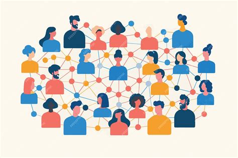 Ilustración de personas de diferentes países conectadas digitalmente, representando la comunidad global de estudiantes del instituto.