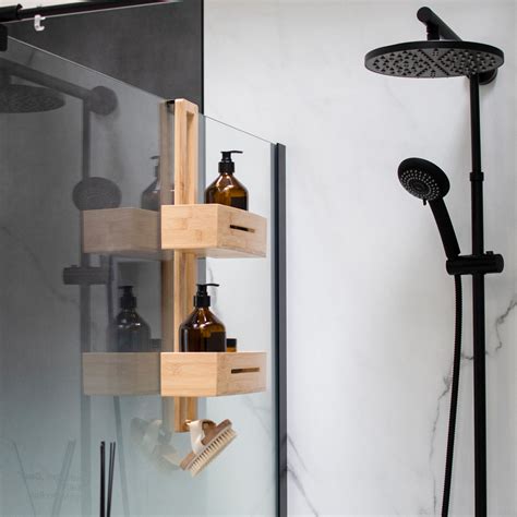 Infografía comparativa de diferentes tipos de cestas colgantes para ducha