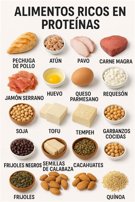 Composición visual de diferentes alimentos vegetales ricos en proteína: lentejas, garbanzos, almendras, semillas de chía