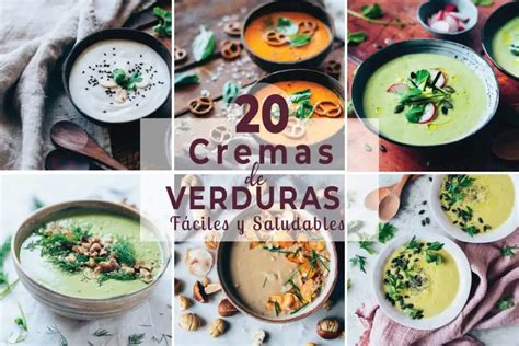 Variedad de verduras frescas para preparar cremas saludables