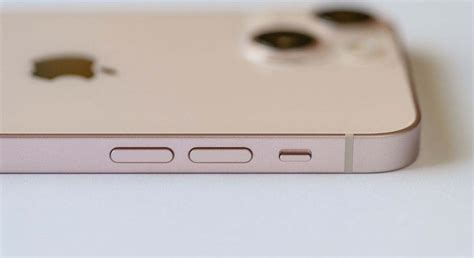 Botones de volumen en un iPhone