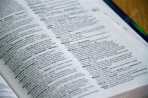 Ilustración de un diccionario abierto mostrando la palabra 