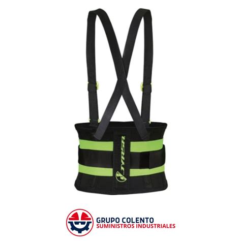 Variedad de fajas de trabajo con cinturón lumbar y tirantes