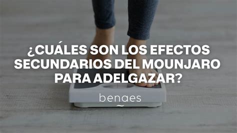 Infografía sobre los efectos secundarios comunes y graves de Mounjaro y las precauciones a tomar.